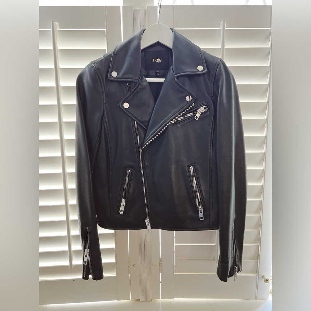 Maje Leather Jaket